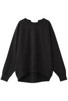 【プルミエ アロンディスモン/1er Arrondissement】の【WEB限定カラーあり】【SOLto】レースアップスウェット ブラック|ID: prp329100004172687 ipo3291000000035693335