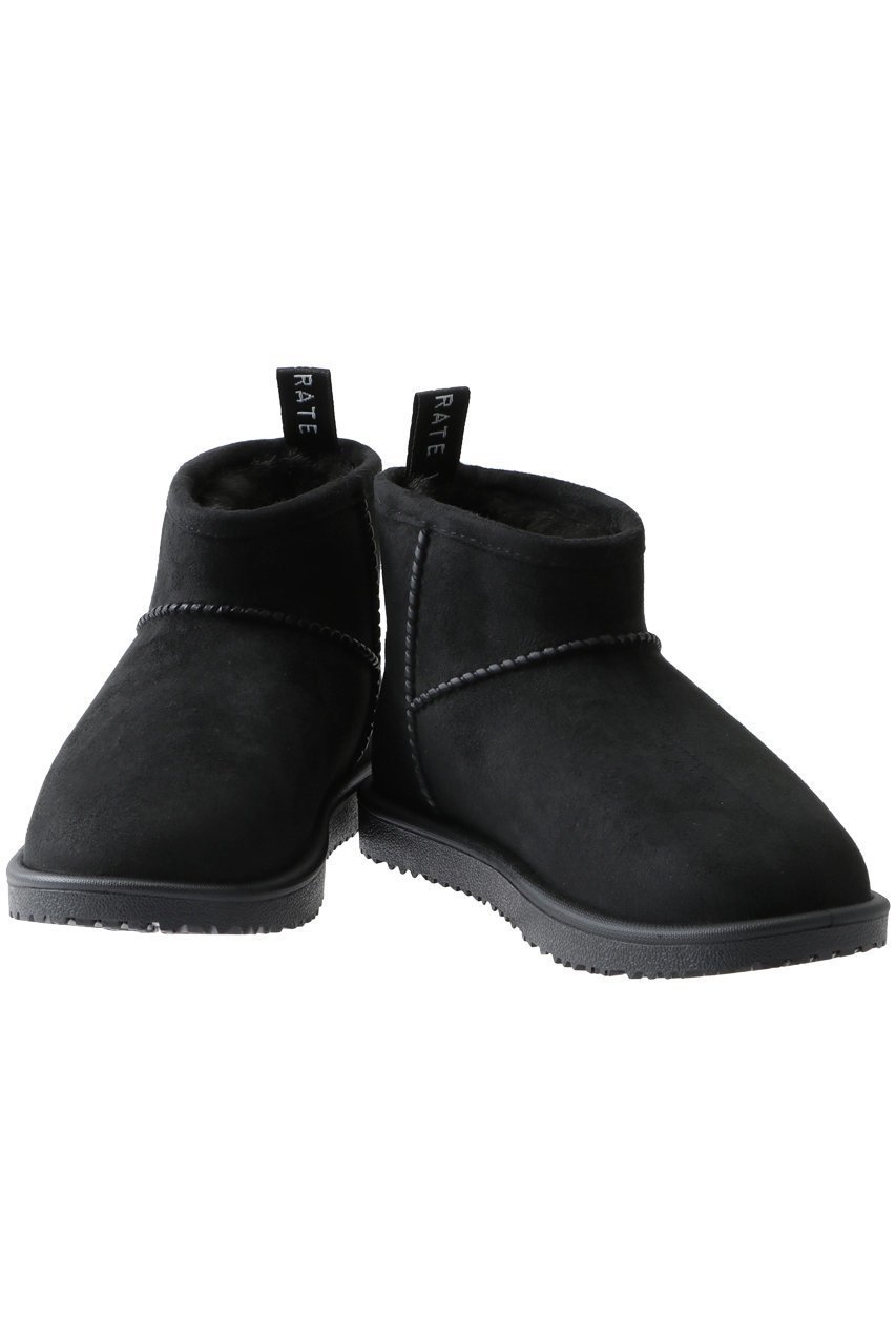 【テンパレイト/TEMPERATE】のMURPHY フェイクムートンブーツ(レイン対応) 人気、トレンドファッション・服の通販 founy(ファニー) 　ファッション　Fashion　レディースファッション　Fashion for Women　フェイクファー　Faux Fur, Imitation Fur　ムートン　Shearling, Mouton　リボン　Ribbon, Bow　ループ　Loop, Loop Knit　レイン　Rain, Rainproof　other-5|ID: prp329100004172690 ipo3291000000032858428