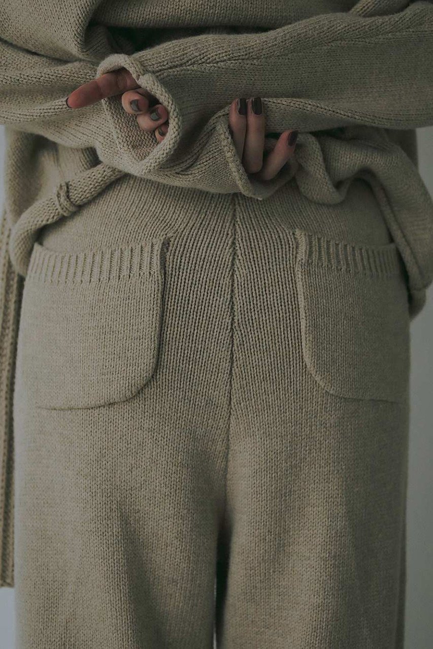 【ハー/HER.】のコットンウールニットパンツ 人気、トレンドファッション・服の通販 founy(ファニー) 　ファッション　Fashion　レディースファッション　Fashion for Women　パンツ　Pants & Trousers　おすすめ　Recommended / Our Picks　other-8|ID: prp329100004173224 ipo3291000000032923420
