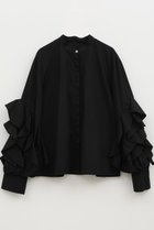 【ハー/HER.】の【10/10 12:00販売開始】ラッフルスリーブシャツブラウス 人気、トレンドファッション・服の通販 founy(ファニー) ファッション Fashion レディースファッション WOMEN トップス・カットソー Tops/Tshirt シャツ/ブラウス Shirts/Blouses インナー Inner スリーブ Sleeve ベスト Vest ロング Long NEW・新作・新着・新入荷 New Arrivals thumbnail ブラック|ID: prp329100004173226 ipo3291000000028908048