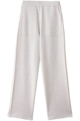【エブール/ebure】の【Living】ライトウールミラノ ストレートニットパンツ 人気、トレンドファッション・服の通販 founy(ファニー) ファッション Fashion レディースファッション Fashion for Women パンツ Pants & Trousers ストレート Straight, Straight Cut ミラノリブ Milano Rib, Milano Stitch リラックス Relax, Relaxed Fit A/W・秋冬 Autumn/Winter |ID:prp329100004173237