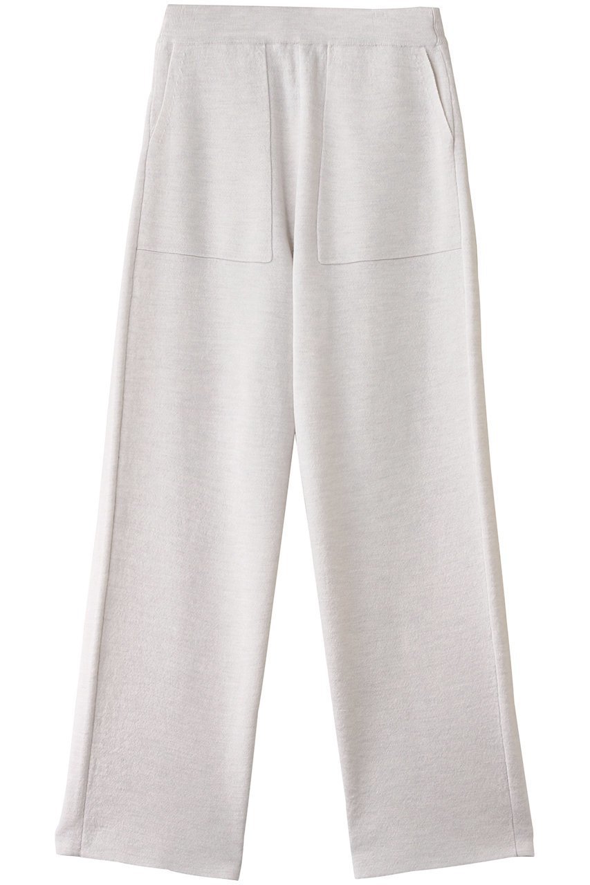 【エブール/ebure】の【Living】ライトウールミラノ ストレートニットパンツ 人気、トレンドファッション・服の通販 founy(ファニー) ファッション Fashion レディースファッション Fashion for Women パンツ Pants & Trousers ストレート Straight, Straight Cut ミラノリブ Milano Rib, Milano Stitch リラックス Relax, Relaxed Fit 定番 Standard, Basic Item A/W・秋冬 Autumn/Winter other-1|ID: prp329100004173237 ipo3291000000036225216