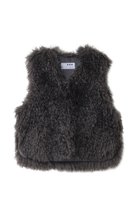 【スリー ドッツ/three dots】のウェイビーファー ショートジレ 人気、トレンドファッション・服の通販 founy(ファニー) ファッション Fashion レディースファッション Fashion for Women アウター Coat / Outerwear Collection レディースジャケット・軽アウター Jackets シンプル Simple, Minimal ジャケット Jacket, Outerwear パーティ Party, Party Style ベスト Vest, Waistcoat ベーシック Basic, Essential A/W・秋冬 Autumn/Winter thumbnail ソフトブラック|ID: prp329100004173269 ipo3291000000035949041