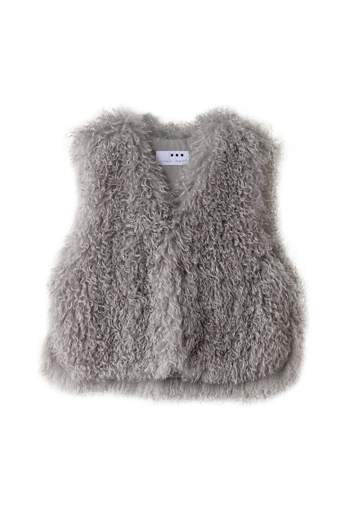 【スリー ドッツ/three dots】のウェイビーファー ショートジレ インテリア・キッズ・メンズ・レディースファッション・服の通販 founy(ファニー) https://founy.com/ ファッション Fashion レディースファッション Fashion for Women アウター Coat / Outerwear Collection レディースジャケット・軽アウター Jackets シンプル Simple, Minimal ジャケット Jacket, Outerwear パーティ Party, Party Style ベスト Vest, Waistcoat ベーシック Basic, Essential A/W・秋冬 Autumn/Winter |ID: prp329100004173269 ipo3291000000036028024