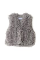 【スリー ドッツ/three dots】のウェイビーファー ショートジレ 人気、トレンドファッション・服の通販 founy(ファニー) ファッション Fashion レディースファッション Fashion for Women アウター Coat / Outerwear Collection レディースジャケット・軽アウター Jackets シンプル Simple, Minimal ジャケット Jacket, Outerwear パーティ Party, Party Style ベスト Vest, Waistcoat ベーシック Basic, Essential A/W・秋冬 Autumn/Winter thumbnail グレー|ID: prp329100004173269 ipo3291000000036778525