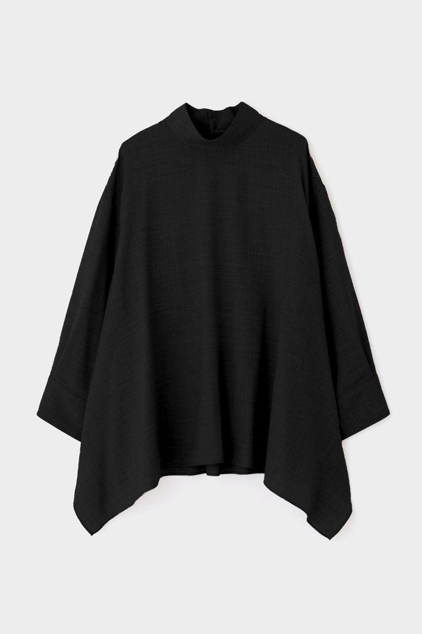 【ル フィル/LE PHIL】のドライウールスタンドブラウス 人気、トレンドファッション・服の通販 founy(ファニー) 　ファッション　Fashion　レディースファッション　Fashion for Women　トップス・カットソー　Cut & Sew Tops　シャツ・ブラウス・オフィスカジュアル　Elegant Blouses & Button-Ups　おすすめ　Recommended / Our Picks　スタンド　Stand Collar, Upright Stand　スリーブ　Sleeve, Long Sleeve / Short Sleeve　ドレープ　Drape, Draping Fabric　ロング　Long, Long-Length　 other-1|ID: prp329100004173277 ipo3291000000033061979