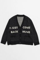 【メゾンスペシャル/MAISON SPECIAL】のLogo Jacquard Knit Cardigan/ロゴジャガードニットカーデ BLK(ブラック)|ID: prp329100004173945 ipo3291000000028924644