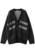 【メゾンスペシャル/MAISON SPECIAL】のLogo Jacquard Knit Cardigan/ロゴジャガードニットカーデ BLK(ブラック)|ID: prp329100004173945 ipo3291000000032965016