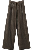 【マリリンムーン/MARILYN MOON】の【WALANCE】コットンベロアワイドパンツ 人気、トレンドファッション・服の通販 founy(ファニー) ファッション Fashion レディースファッション Fashion for Women パンツ Pants & Trousers なめらか Smooth, Silky Texture シンプル Simple, Minimal スウェット / スエット Sweatshirt, Sweatwear ベロア Velour, Soft Velvet ワイド Wide, Wide Fit エレガント 上品 Elegant thumbnail モカブラウン|ID: prp329100004173946 ipo3291000000032937397