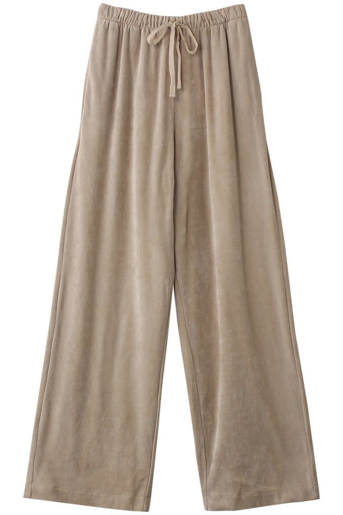 【マリリンムーン/MARILYN MOON】の【WALANCE】コットンベロアワイドパンツ インテリア・キッズ・メンズ・レディースファッション・服の通販 founy(ファニー) https://founy.com/ ファッション Fashion レディースファッション Fashion for Women パンツ Pants & Trousers なめらか Smooth, Silky Texture シンプル Simple, Minimal スウェット / スエット Sweatshirt, Sweatwear ベロア Velour, Soft Velvet ワイド Wide, Wide Fit エレガント 上品 Elegant |ID: prp329100004173946 ipo3291000000035373260