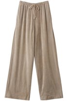 【マリリンムーン/MARILYN MOON】の【WALANCE】コットンベロアワイドパンツ グレージュ|ID: prp329100004173946 ipo3291000000035373261