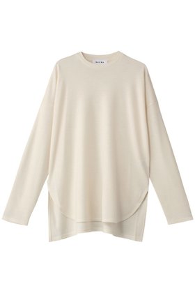 【サクラ/SACRA】のエクストラファインメリノインターロックプルオーバー 人気、トレンドファッション・服の通販 founy(ファニー) ファッション Fashion レディースファッション Fashion for Women トップス・カットソー Cut & Sew Tops ニット Knit Tops & Sweaters カジュアルプルオーバー・ニットトップス Pullovers & Knit Tops / Casual Pullovers なめらか Smooth, Silky Texture インナー Innerwear |ID:prp329100004173963