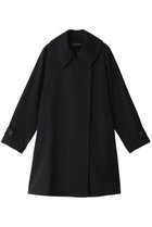 【ミズイロ インド/mizuiro ind】のpolyester trench CT コート black|ID:prp329100004173992