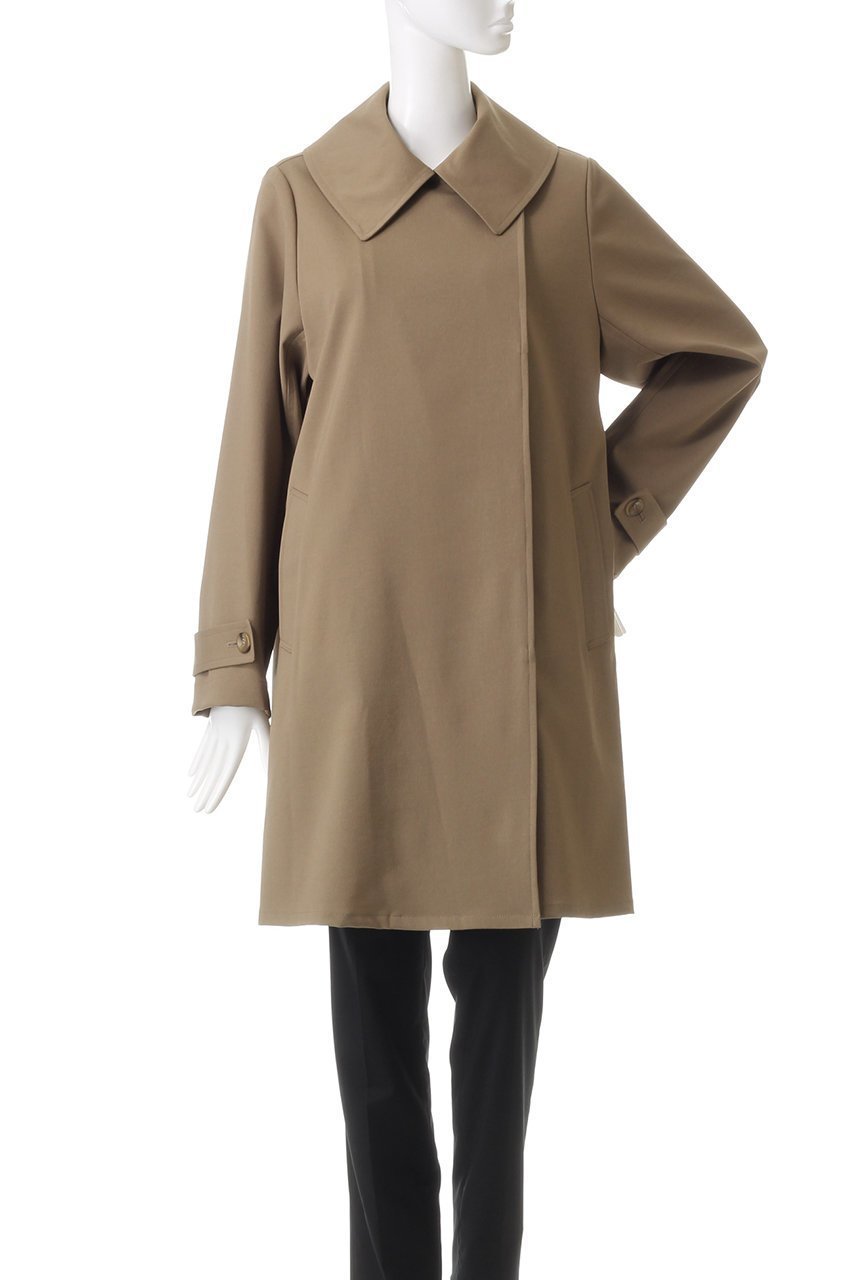 【ミズイロ インド/mizuiro ind】のpolyester trench CT コート 人気、トレンドファッション・服の通販 founy(ファニー) 　ファッション　Fashion　レディースファッション　Fashion for Women　アウター　Coat / Outerwear Collection　コート・ロングコート・ピーコート　Long Coats, Peacoats & More　シンプル　Simple, Minimal　ストレッチ　Stretch, Stretchy Fabric　ミドル　Middle Length, Mid Height　ロング　Long, Long-Length　エレガント 上品　Elegant　other-2|ID: prp329100004173992 ipo3291000000035900730