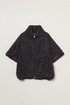 【スリー ドッツ/three dots】のプードルボア ポンチョベスト 人気、トレンドファッション・服の通販 founy(ファニー) ファッション Fashion レディースファッション WOMEN アウター Coat Outerwear ジャケット Jackets ポンチョ Ponchos A/W・秋冬 Aw・Autumn/Winter・Fw・Fall-Winter ジャケット Jacket ベスト Vest thumbnail ブラック|ID: prp329100004174003 ipo3291000000028924827