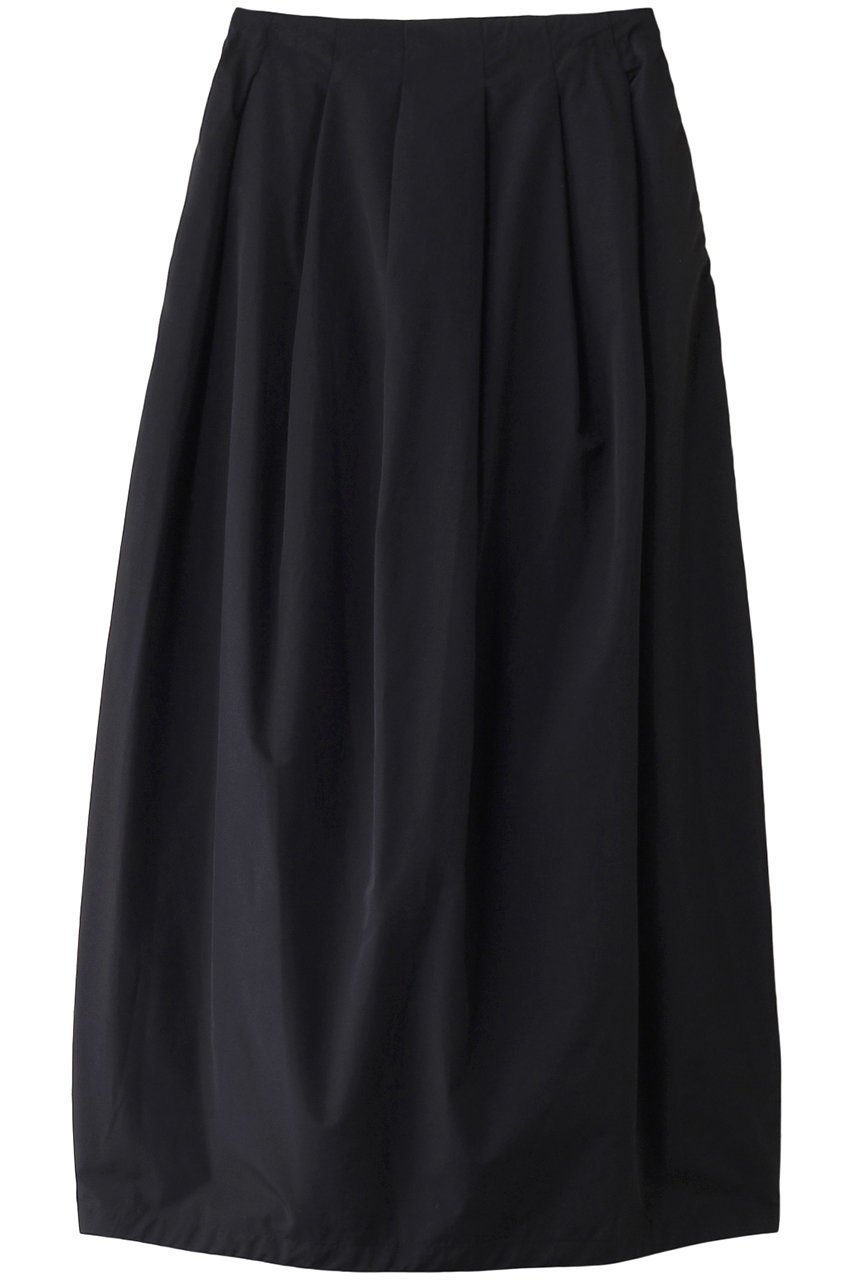 【ミディウミソリッド/MIDIUMISOLID】のC/NY tucked cocoon SK スカート インテリア・キッズ・メンズ・レディースファッション・服の通販 founy(ファニー) 　ファッション　Fashion　レディースファッション　Fashion for Women　スカート　Skirts　ロングスカート　Long Skirts / Maxi & Midi Skirts　おすすめ　Recommended / Our Picks　コンパクト　Compact, Small Size　トレンド　Trend, Trending Now　ロング　Long, Long-Length　black|ID: prp329100004174011 ipo3291000000035345207