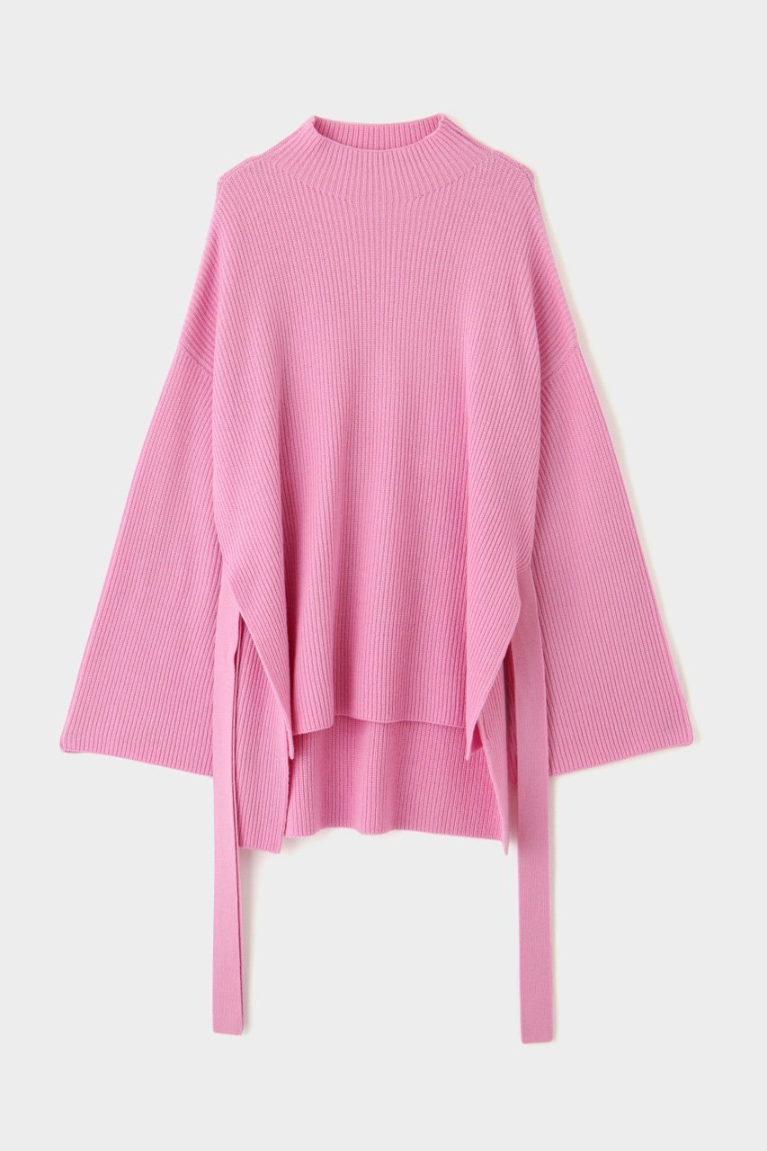 【ル フィル/LE PHIL】のウールカシミアベルテットニット インテリア・キッズ・メンズ・レディースファッション・服の通販 founy(ファニー) 　ファッション　Fashion　レディースファッション　Fashion for Women　トップス・カットソー　Cut & Sew Tops　ニット　Knit Tops & Sweaters　カジュアルプルオーバー・ニットトップス　Pullovers & Knit Tops / Casual Pullovers　なめらか　Smooth, Silky Texture　シルク　Silk, 100% Silk　ベーシック　Basic, Essential　リボン　Ribbon, Bow　羽織　Haori, Light Jacket　ピンク|ID: prp329100004174015 ipo3291000000032966787