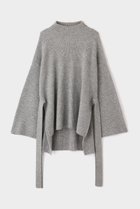 【ル フィル/LE PHIL】のウールカシミアベルテットニット グレー|ID: prp329100004174015 ipo3291000000035067195