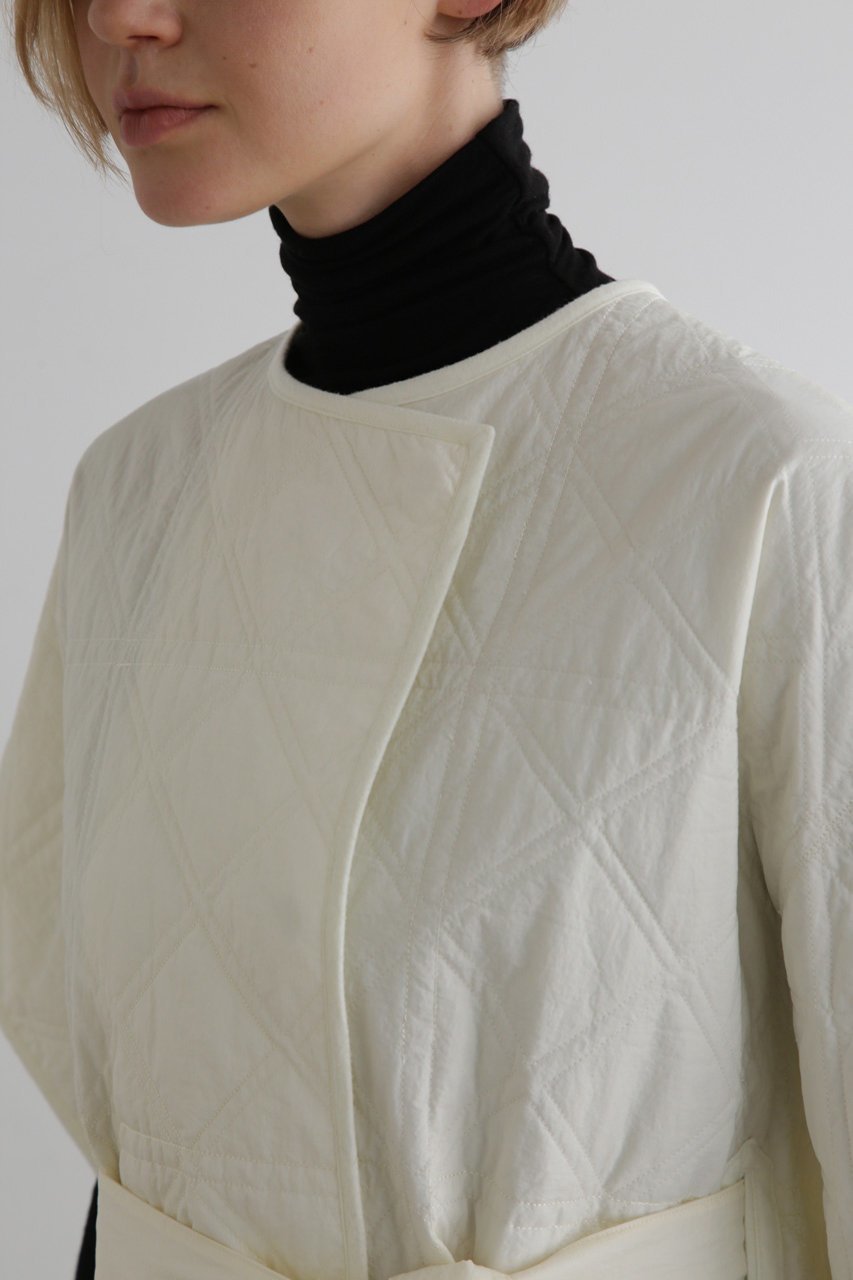 【ル フィル/LE PHIL】のキルティングジャケット 人気、トレンドファッション・服の通販 founy(ファニー) 　ファッション　Fashion　レディースファッション　Fashion for Women　アウター　Coat / Outerwear Collection　レディースジャケット・軽アウター　Jackets　インナー　Innerwear　カッティング　Cutting Detail　キルティング　Quilted, Quilting　サテン　Satin, Glossy Fabric　シンプル　Simple, Minimal　ジャケット　Jacket, Outerwear　トレンド　Trend, Trending Now　other-3|ID: prp329100004174017 ipo3291000000032937520