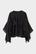 【ル フィル/LE PHIL】のシアーローンブラウス ブラック|ID: prp329100004174022 ipo3291000000036140780