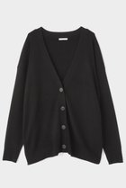 【ル フィル/LE PHIL】のウールオーバーサイズカーディガン ブラック|ID: prp329100004174023 ipo3291000000036136440