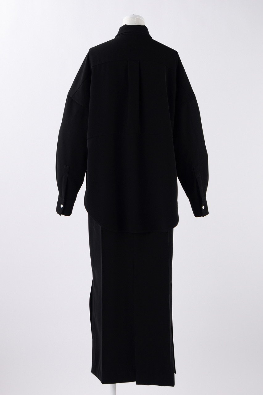 【エンフォルド/ENFOLD】のダブルサテン セットアップ DRS/ドレス 人気、トレンドファッション・服の通販 founy(ファニー) 　ファッション　Fashion　レディースファッション　WOMEN　ワンピース　Dress　ドレス　Party Dresses　チュニック　Tunic　オケージョン　Occasion　サテン　Satin　セットアップ　Set Up　センター　Center　ダブル　Double　チュニック　Tunic　ドレス　Dress　ロング　Long　other-3|ID: prp329100004179717 ipo3291000000031393638