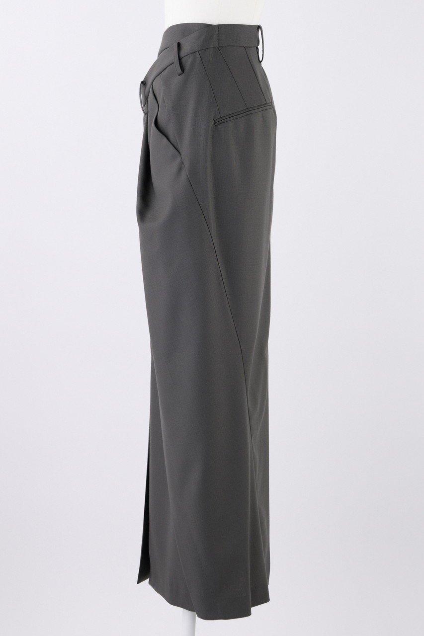 【エンフォルド/ENFOLD】のHigh Twist Weave マスキュリン ストレート SK/スカート 人気、トレンドファッション・服の通販 founy(ファニー) ファッション Fashion レディースファッション Fashion for Women スカート Skirts ロングスカート Long Skirts / Maxi & Midi Skirts ストレート Straight, Straight Cut スーツ Suit, Formalwear バランス Balance, Style Balance マニッシュ Mannish, Boyish ロング Long, Long-Length 冬 Winter / This Winter other-2|ID: prp329100004179718 ipo3291000000035057132