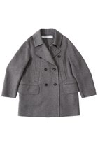 【ザ ストア バイ シー/THE STORE by C】のダブルフェイスPコート 人気、トレンドファッション・服の通販 founy(ファニー) ファッション Fashion レディースファッション Fashion for Women アウター Coat / Outerwear Collection コート・ロングコート・ピーコート Long Coats, Peacoats & More Pコート Pea Coats クラシック Classic, Timeless Style ダブル Double, Double-Breasted フェイス Face, Facial Design フラップ Flap, Flap Pocket ポケット Pocket, Pocket Detail ロング Long, Long-Length thumbnail チャコールグレー|ID: prp329100004179722 ipo3291000000032945754