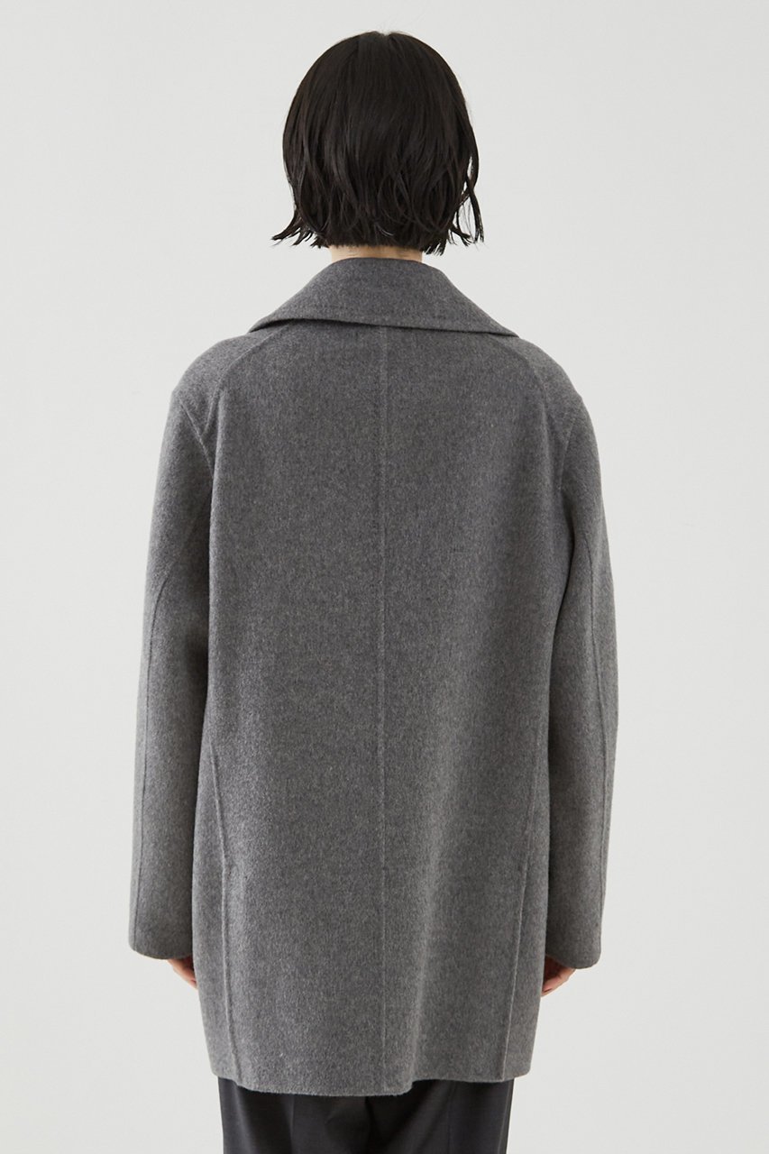 【ザ ストア バイ シー/THE STORE by C】のダブルフェイスPコート 人気、トレンドファッション・服の通販 founy(ファニー) 　ファッション　Fashion　レディースファッション　Fashion for Women　アウター　Coat / Outerwear Collection　コート・ロングコート・ピーコート　Long Coats, Peacoats & More　Pコート　Pea Coats　クラシック　Classic, Timeless Style　ダブル　Double, Double-Breasted　フェイス　Face, Facial Design　フラップ　Flap, Flap Pocket　ポケット　Pocket, Pocket Detail　ロング　Long, Long-Length　other-6|ID: prp329100004179722 ipo3291000000032945791