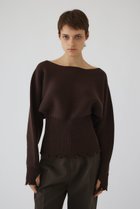 【リムアーク/RIM.ARK】のDamage fit knit tops/ニット ダークブラウン|ID: prp329100004179725 ipo3291000000032959337