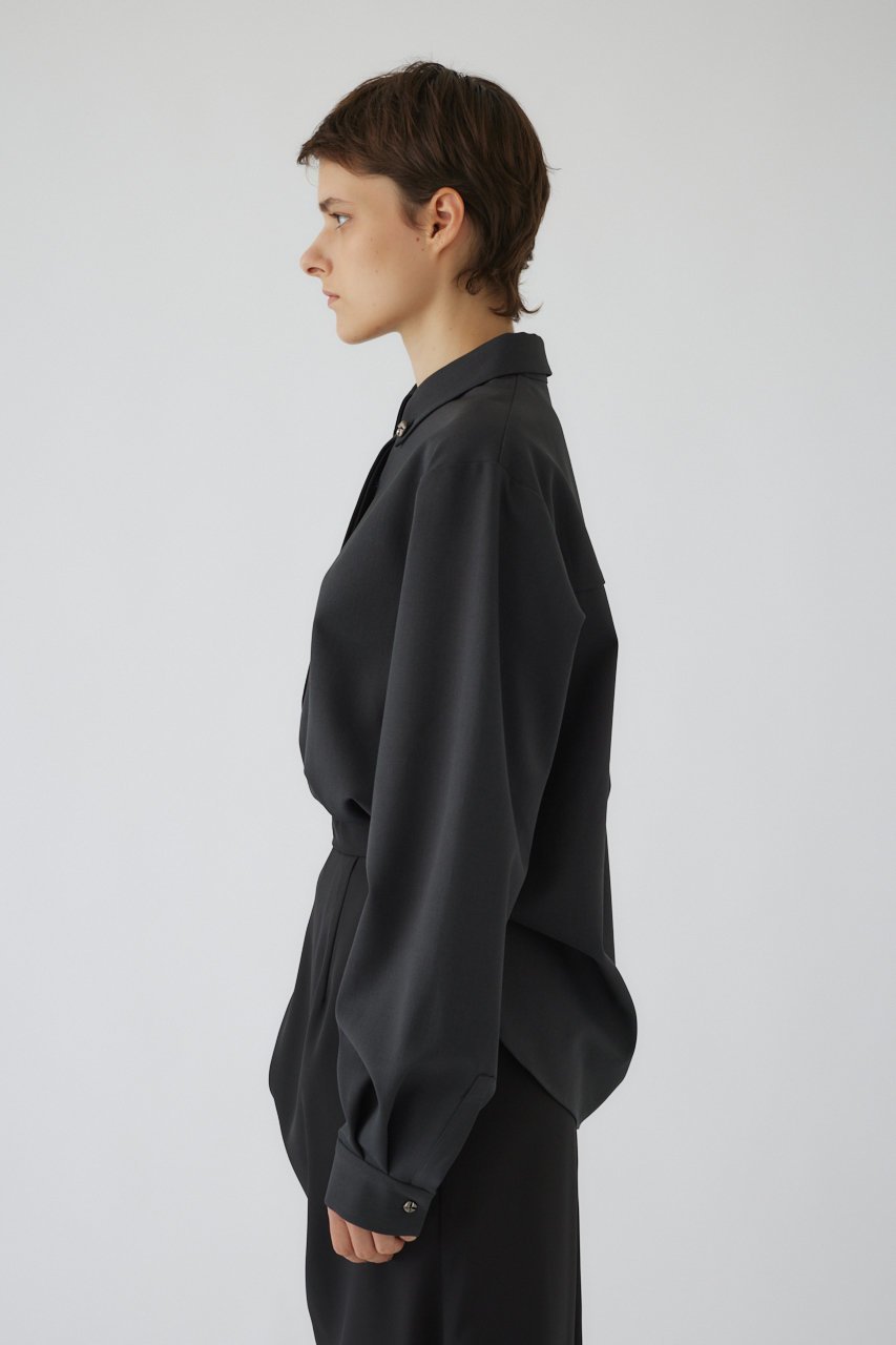 【リムアーク/RIM.ARK】のDress up SH/シャツ 人気、トレンドファッション・服の通販 founy(ファニー) 　ファッション　Fashion　レディースファッション　Fashion for Women　トップス・カットソー　Cut & Sew Tops　シャツ・ブラウス・オフィスカジュアル　Elegant Blouses & Button-Ups　ワンピース　Dresses　フォーマル・パーティードレス・結婚式用ドレス　Elegant & Casual Dresses　アクセサリー　Fashion Accessories　スリーブ　Sleeve, Long Sleeve / Short Sleeve　メランジ　Melange, Mixed Yarn　ロング　Long, Long-Length　other-4|ID: prp329100004179726 ipo3291000000032881321