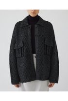 【リムアーク/RIM.ARK】の【10/16 10:00販売開始】Knit blouson/ブルゾン チャコールグレー|ID:prp329100004179727