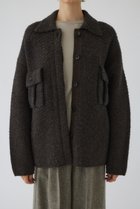 【リムアーク/RIM.ARK】のKnit blouson/ブルゾン ブラウン|ID: prp329100004179727 ipo3291000000032951216