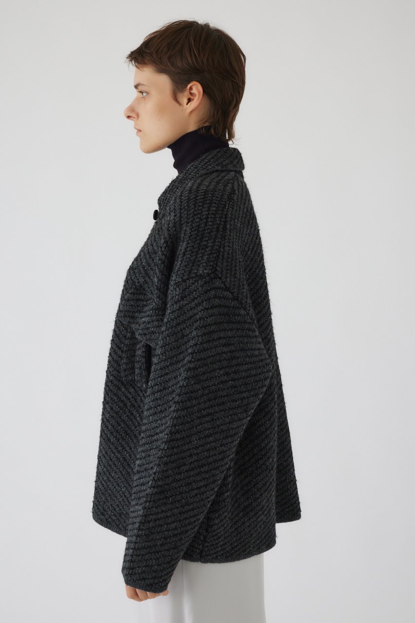 【リムアーク/RIM.ARK】のKnit blouson/ブルゾン 人気、トレンドファッション・服の通販 founy(ファニー) 　ファッション　Fashion　レディースファッション　Fashion for Women　アウター　Coat / Outerwear Collection　レディースジャケット・軽アウター　Jackets　ブルゾンジャケット・スポーティアウター　Blouson Jackets　カーディガン　Cardigan, Knitwear　ジャケット　Jacket, Outerwear　ブルゾン　Blouson, Bomber Jacket　モダン　Modern, Contemporary　A/W・秋冬　Autumn/Winter　other-3|ID: prp329100004179727 ipo3291000000032951237