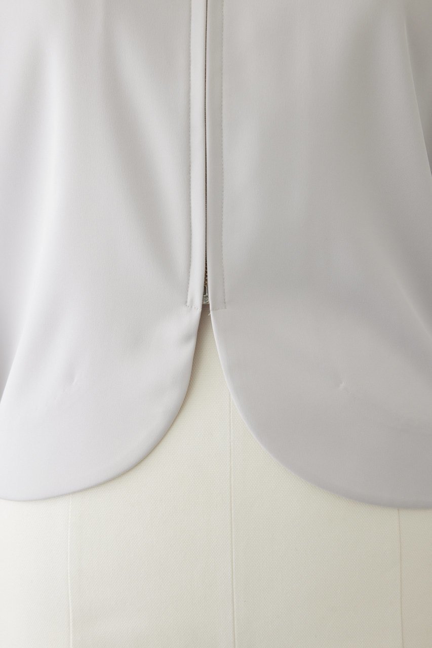 【リムアーク/RIM.ARK】のVolume sleeve short JK/ジャケット 人気、トレンドファッション・服の通販 founy(ファニー) 　ファッション　Fashion　レディースファッション　WOMEN　アウター　Coat Outerwear　ジャケット　Jackets　アクセサリー　Accessories　サテン　Satin　シルク　Silk　ジップ　Zip　ジャケット　Jacket　スリーブ　Sleeve　フォーマル　Formal　エレガント 上品　Elegant　other-3|ID: prp329100004179728 ipo3291000000032377160