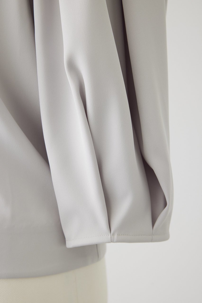 【リムアーク/RIM.ARK】のVolume sleeve short JK/ジャケット 人気、トレンドファッション・服の通販 founy(ファニー) 　ファッション　Fashion　レディースファッション　Fashion for Women　アウター　Coat / Outerwear Collection　レディースジャケット・軽アウター　Jackets　アクセサリー　Fashion Accessories　サテン　Satin, Glossy Fabric　シルク　Silk, 100% Silk　ジップ　Zip, Zipper　ジャケット　Jacket, Outerwear　スリーブ　Sleeve, Long Sleeve / Short Sleeve　フォーマル　Formal, Dressy　エレガント 上品　Elegant　other-5|ID: prp329100004179728 ipo3291000000034969860