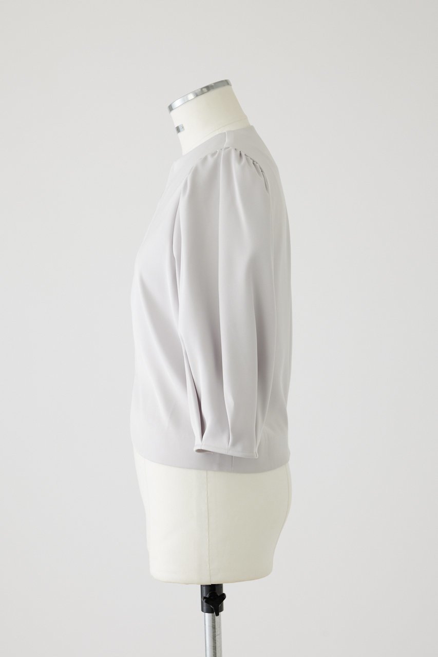 【リムアーク/RIM.ARK】のVolume sleeve short JK/ジャケット 人気、トレンドファッション・服の通販 founy(ファニー) 　ファッション　Fashion　レディースファッション　Fashion for Women　アウター　Coat / Outerwear Collection　レディースジャケット・軽アウター　Jackets　アクセサリー　Fashion Accessories　サテン　Satin, Glossy Fabric　シルク　Silk, 100% Silk　ジップ　Zip, Zipper　ジャケット　Jacket, Outerwear　スリーブ　Sleeve, Long Sleeve / Short Sleeve　フォーマル　Formal, Dressy　エレガント 上品　Elegant　other-7|ID: prp329100004179728 ipo3291000000034969865