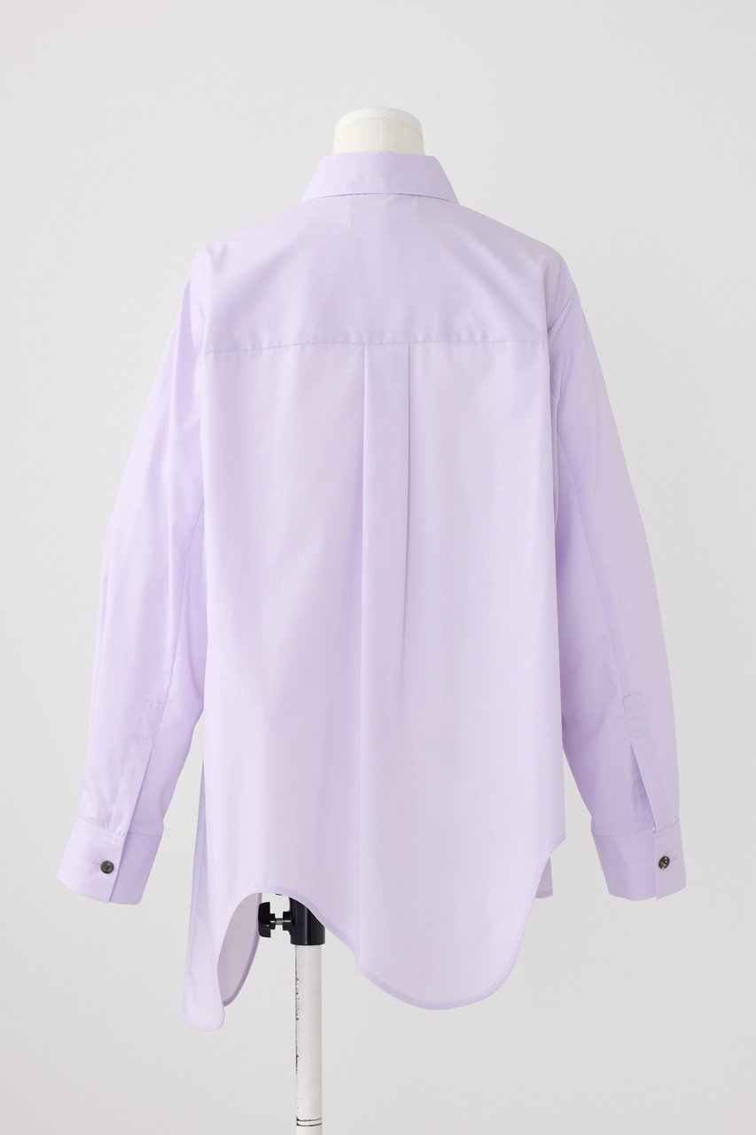 【エンフォルド/ENFOLD】のT/Cタイプライター カーブアシンメ SH/シャツ 人気、トレンドファッション・服の通販 founy(ファニー) 　ファッション　Fashion　レディースファッション　Fashion for Women　トップス・カットソー　Cut & Sew Tops　シャツ・ブラウス・オフィスカジュアル　Elegant Blouses & Button-Ups　おすすめ　Recommended / Our Picks　アシンメトリー　Asymmetrical Style　ウェーブ　Wavy Pattern　スリーブ　Sleeve, Long Sleeve / Short Sleeve　タイプライター　Typewriter Fabric, Crisp Cotton　バランス　Balance, Style Balance　ベスト　Vest, Waistcoat　ロング　Long, Long-Length　other-3|ID: prp329100004179732 ipo3291000000035860676