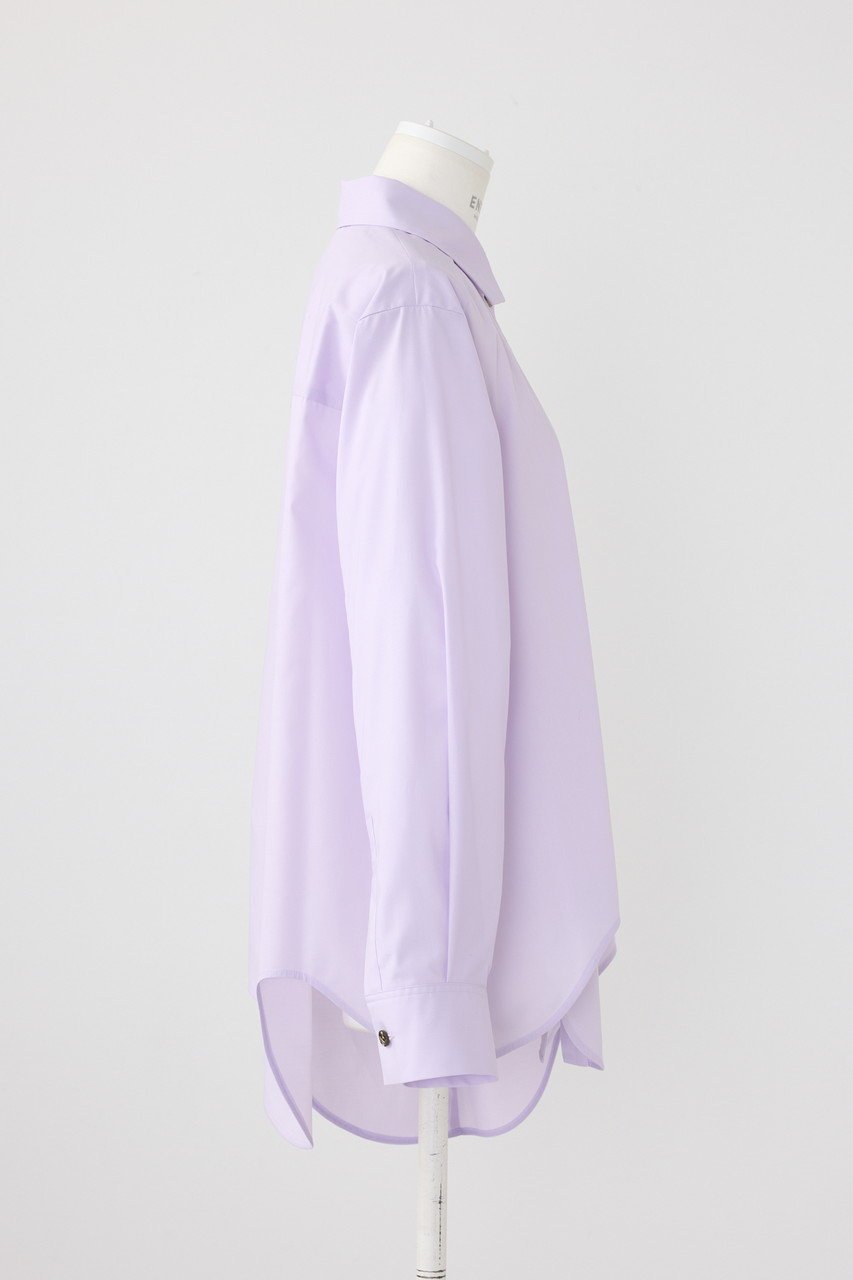 【エンフォルド/ENFOLD】のT/Cタイプライター カーブアシンメ SH/シャツ 人気、トレンドファッション・服の通販 founy(ファニー) 　ファッション　Fashion　レディースファッション　Fashion for Women　トップス・カットソー　Cut & Sew Tops　シャツ・ブラウス・オフィスカジュアル　Elegant Blouses & Button-Ups　おすすめ　Recommended / Our Picks　アシンメトリー　Asymmetrical Style　ウェーブ　Wavy Pattern　スリーブ　Sleeve, Long Sleeve / Short Sleeve　タイプライター　Typewriter Fabric, Crisp Cotton　バランス　Balance, Style Balance　ベスト　Vest, Waistcoat　ロング　Long, Long-Length　other-4|ID: prp329100004179732 ipo3291000000035860677