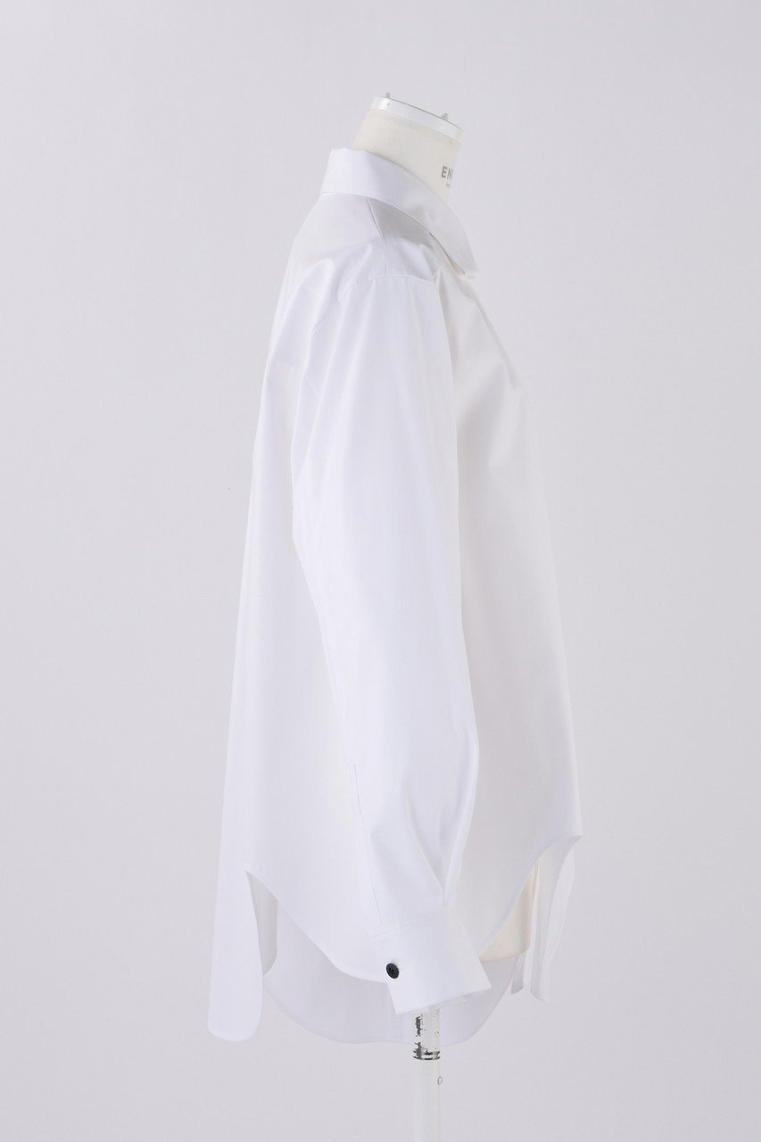 【エンフォルド/ENFOLD】のC/PEブロード カーブアシンメ SH/シャツ 人気、トレンドファッション・服の通販 founy(ファニー) ファッション Fashion レディースファッション Fashion for Women トップス・カットソー Cut & Sew Tops シャツ・ブラウス・オフィスカジュアル Elegant Blouses & Button-Ups おすすめ Recommended / Our Picks アシンメトリー Asymmetrical Style ウェーブ Wavy Pattern スリーブ Sleeve, Long Sleeve / Short Sleeve バランス Balance, Style Balance ブロード Broadcloth, Fine Cotton ベスト Vest, Waistcoat ロング Long, Long-Length other-4|ID: prp329100004179733 ipo3291000000032888953