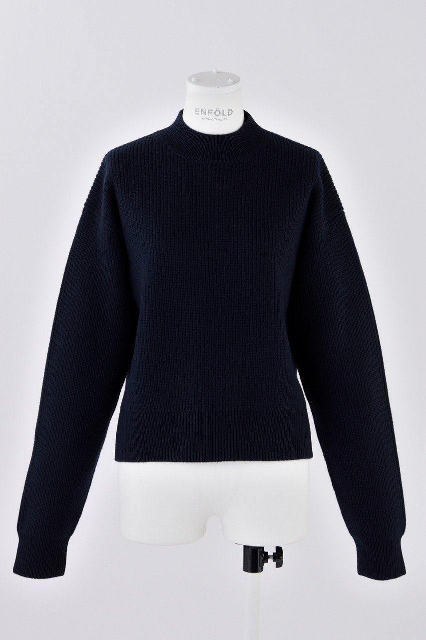 【エンフォルド/ENFOLD】のDROPショルダー P.O/プルオーバー インテリア・キッズ・メンズ・レディースファッション・服の通販 founy(ファニー) ファッション Fashion レディースファッション Fashion for Women トップス・カットソー Cut & Sew Tops ニット Knit Tops & Sweaters カジュアルプルオーバー・ニットトップス Pullovers & Knit Tops / Casual Pullovers おすすめ Recommended / Our Picks カットソー Cut and Sewn Top ショルダー Shoulder, Shoulder Strap ダークネイビー|ID: prp329100004179735 ipo3291000000032921974