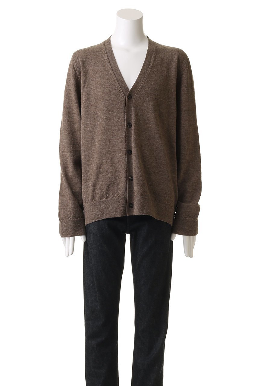 【メゾン マルジェラ/MAISON MARGIELA / MEN】の【MEN】エルボーパッチ Vネック ウール カーディガン 人気、トレンドファッション・服の通販 founy(ファニー) 　ファッション　Fashion　メンズファッション　MEN　カーディガン　Cardigan　ベーシック　Basic　other-2|ID: prp329100004179746 ipo3291000000031393839