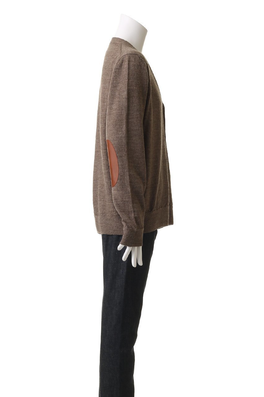 【メゾン マルジェラ/MAISON MARGIELA / MEN】の【MEN】エルボーパッチ Vネック ウール カーディガン 人気、トレンドファッション・服の通販 founy(ファニー) 　ファッション　Fashion　メンズファッション　MEN　カーディガン　Cardigan　ベーシック　Basic　other-3|ID: prp329100004179746 ipo3291000000031393841