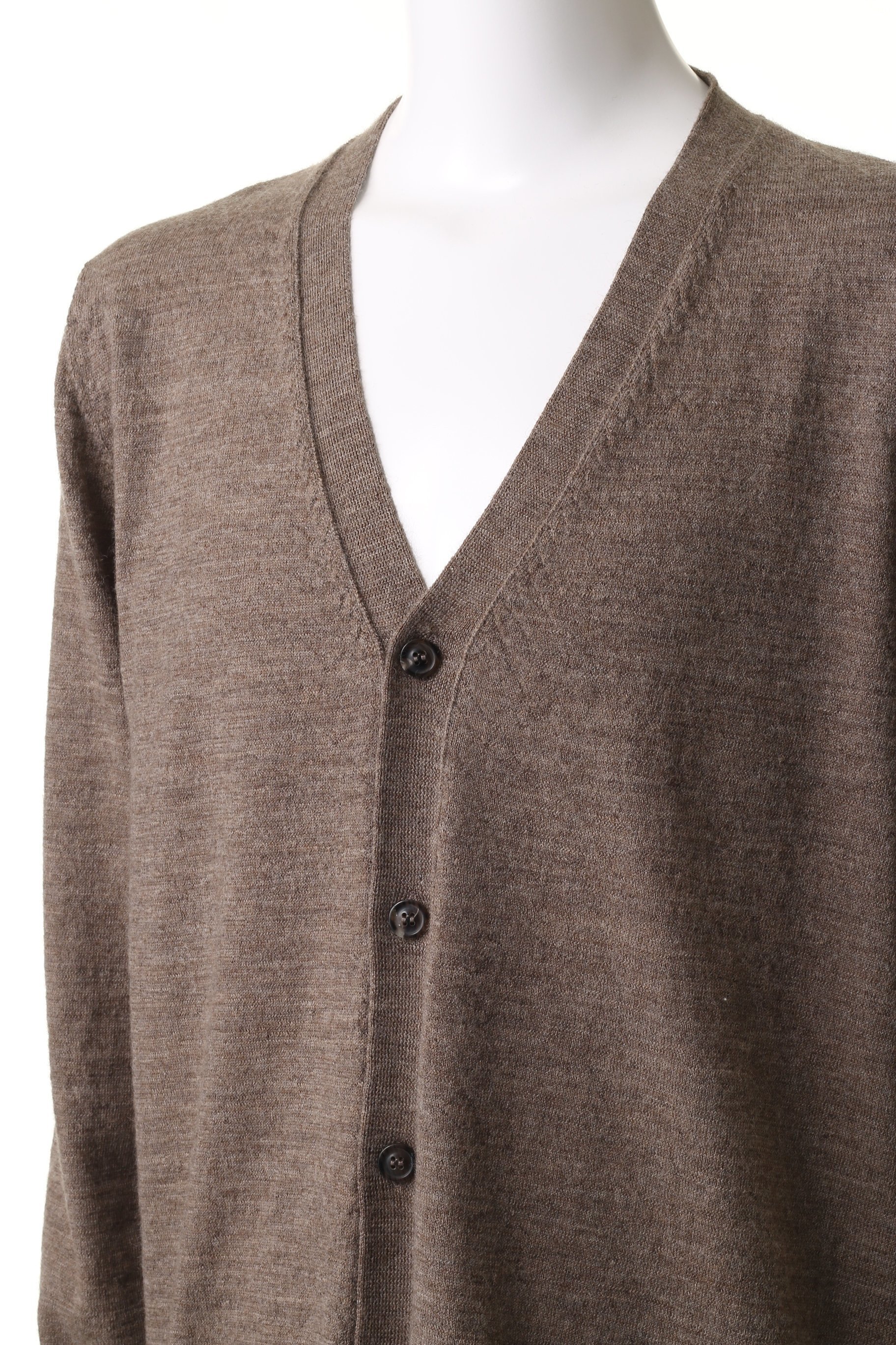【メゾン マルジェラ/MAISON MARGIELA / MEN】の【MEN】エルボーパッチ Vネック ウール カーディガン 人気、トレンドファッション・服の通販 founy(ファニー) 　ファッション　Fashion　メンズファッション　MEN　カーディガン　Cardigan　ベーシック　Basic　other-5|ID: prp329100004179746 ipo3291000000031393845
