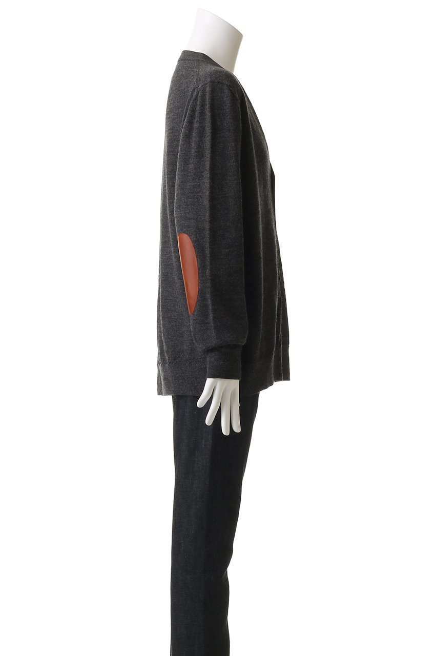 【メゾン マルジェラ/MAISON MARGIELA / MEN】の【MEN】エルボーパッチ Vネック ウール カーディガン 人気、トレンドファッション・服の通販 founy(ファニー) 　ファッション　Fashion　メンズファッション　Fashion for Men　カーディガン　Cardigan, Knitwear　ベーシック　Basic, Essential　other-3|ID: prp329100004179746 ipo3291000000032926716