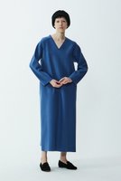 【プレインピープル/PLAIN PEOPLE】のSuper140ミルド天竺Vネックワンピース 人気、トレンドファッション・服の通販 founy(ファニー) ファッション Fashion レディースファッション WOMEN ワンピース Dress チュニック Tunic なめらか Smooth シンプル Simple スリーブ Sleeve チュニック Tunic ドレス Dress ロング Long NEW・新作・新着・新入荷 New Arrivals |ID:prp329100004179759