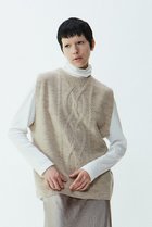 【プレインピープル/PLAIN PEOPLE】のFERMOケーブルニットベスト 人気、トレンドファッション・服の通販 founy(ファニー) ファッション Fashion レディースファッション WOMEN トップス・カットソー Tops/Tshirt ニット Knit Tops ベスト/ジレ Gilets/Vests プルオーバー Pullover A/W・秋冬 Aw・Autumn/Winter・Fw・Fall-Winter ベスト Vest NEW・新作・新着・新入荷 New Arrivals thumbnail ベージュ|ID: prp329100004179761 ipo3291000000028953936