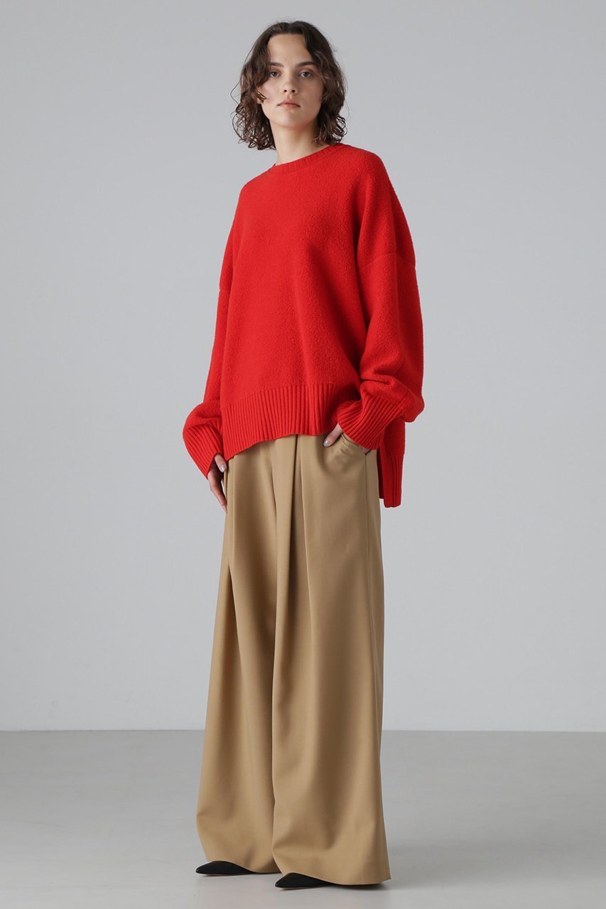 【アドーア/ADORE】のパイルニットプルオーバー 人気、トレンドファッション・服の通販 founy(ファニー) 　ファッション　Fashion　レディースファッション　Fashion for Women　トップス・カットソー　Cut & Sew Tops　ニット　Knit Tops & Sweaters　カジュアルプルオーバー・ニットトップス　Pullovers & Knit Tops / Casual Pullovers　シンプル　Simple, Minimal　スリット　Slit, Slit Detail　other-7|ID: prp329100004179774 ipo3291000000036104961