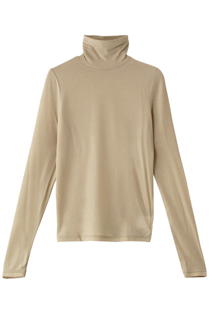【クラネ/CLANE】のCOMFORTABLE TURTLE TOPS Tシャツ/カットソー インテリア・キッズ・メンズ・レディースファッション・服の通販 founy(ファニー) 　ファッション　Fashion　レディースファッション　Fashion for Women　トップス・カットソー　Cut & Sew Tops　シャツ・ブラウス・オフィスカジュアル　Elegant Blouses & Button-Ups　ロングTシャツ・Tシャツ　Longline T-Shirts & Tees　カットソー・ベーシックTシャツ　Cut-and-Sewn Tops / Stretch Tees & Basics　なめらか　Smooth, Silky Texture　インナー　Innerwear　カットソー　Cut and Sewn Top　コンパクト　Compact, Small Size　シアー　Sheer, See-Through　スウェット / スエット　Sweatshirt, Sweatwear　スリーブ　Sleeve, Long Sleeve / Short Sleeve　ロング　Long, Long-Length　SAND|ID: prp329100004179793 ipo3291000000032895231