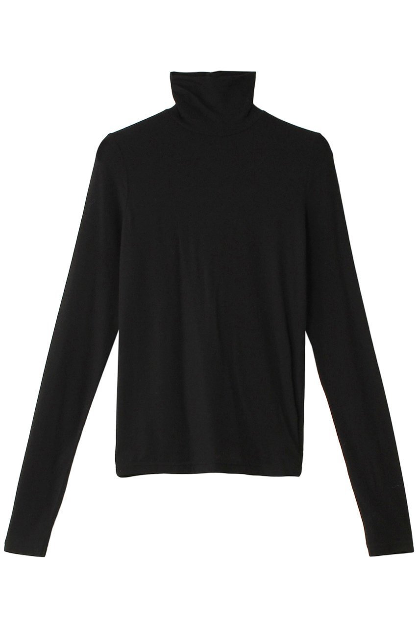 【クラネ/CLANE】のCOMFORTABLE TURTLE TOPS Tシャツ/カットソー インテリア・キッズ・メンズ・レディースファッション・服の通販 founy(ファニー) 　ファッション　Fashion　レディースファッション　Fashion for Women　トップス・カットソー　Cut & Sew Tops　シャツ・ブラウス・オフィスカジュアル　Elegant Blouses & Button-Ups　ロングTシャツ・Tシャツ　Longline T-Shirts & Tees　カットソー・ベーシックTシャツ　Cut-and-Sewn Tops / Stretch Tees & Basics　なめらか　Smooth, Silky Texture　インナー　Innerwear　カットソー　Cut and Sewn Top　コンパクト　Compact, Small Size　シアー　Sheer, See-Through　スウェット / スエット　Sweatshirt, Sweatwear　スリーブ　Sleeve, Long Sleeve / Short Sleeve　ロング　Long, Long-Length　BLACK|ID: prp329100004179793 ipo3291000000032895235